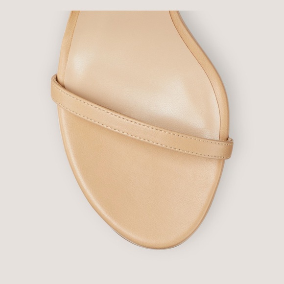 EUC Stuart Weitzman Nudistsong Heeled Sandals in Nude - Picture 5 of 17